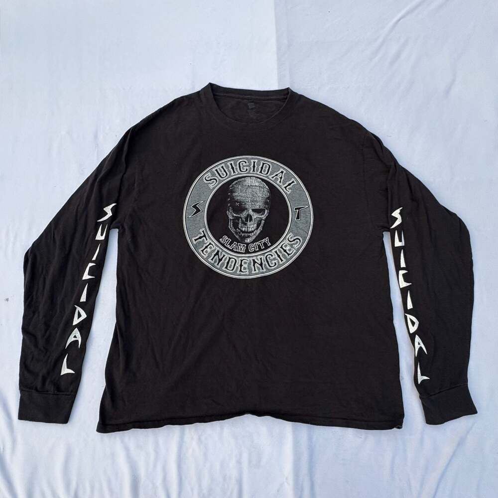 Suicidal Tendencies Slam City World Wide Familia Long Sleeve Graphic T-Shirt